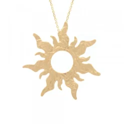 Colgante Mountain Mate Plata Dorada