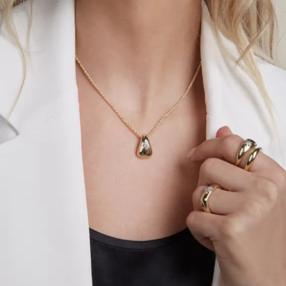 Colgante Olatu Plata Dorada