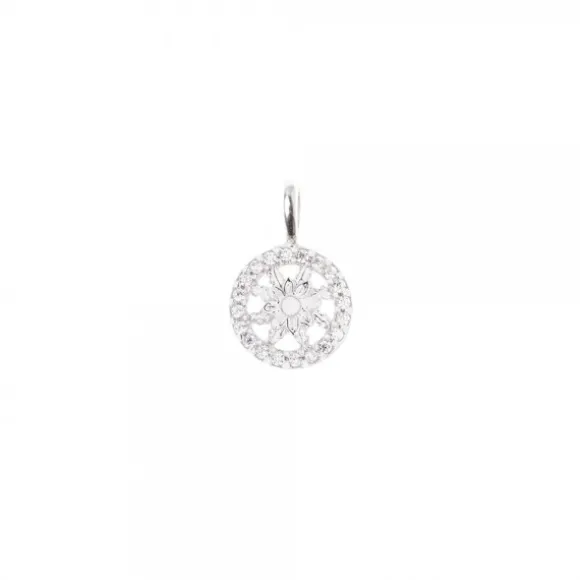 Colgante Orla Plata y Circonitas