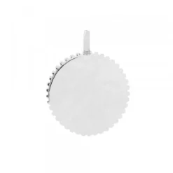 Colgante Radial Plata Personalizable