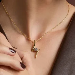 Colgante Tximist de Plata BIcolor