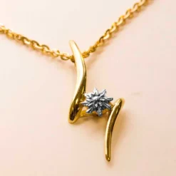 Colgante Tximist de Plata BIcolor