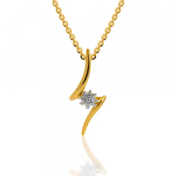 Colgante Tximist de Plata BIcolor