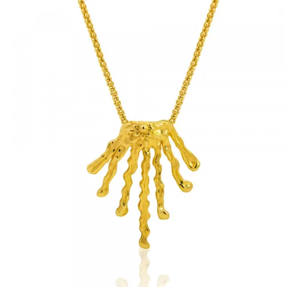 Colgante Ur de Plata Dorada