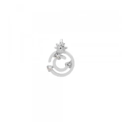 Colgante Zurrunbilo Plata y Circonitas