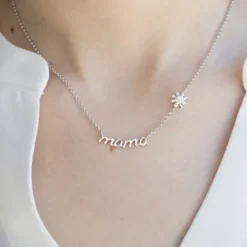 Collar Mamá de Plata