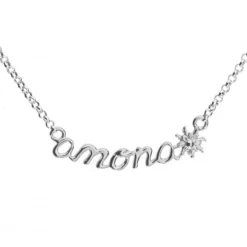 Gargantilla Amona Plata