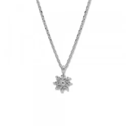 Gargantilla de Plata con Motivo Eguzkilore