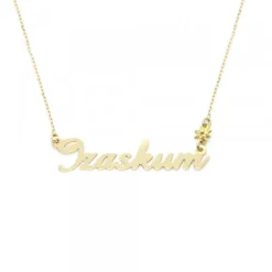 Gargantilla Izena 6 Letras Oro 18kt. Personalizable