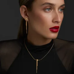 Gargantilla Kea de Plata Dorada