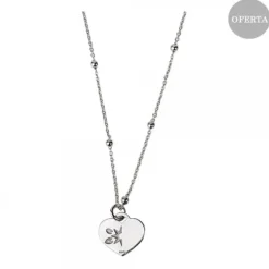 Gargantilla Mini Corazón Plata Personalizable