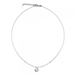 Gargantilla Mountain de Plata Eslabón Alargado