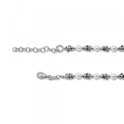 Gargantilla Mountain de Plata Eslabón Alargado