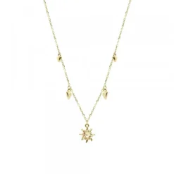 Gargantilla Oro Eguzkilore y Triángulos