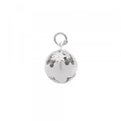 Llamador de Ángeles Carrito Bebé Plata