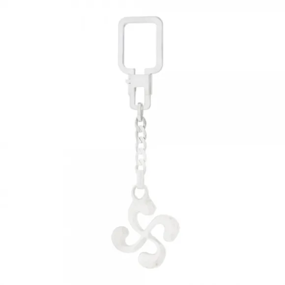 Llavero Lauburu Plata Personalizable