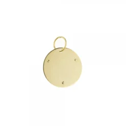 Medalla Eguzkilore Oro Bicolor 15mm