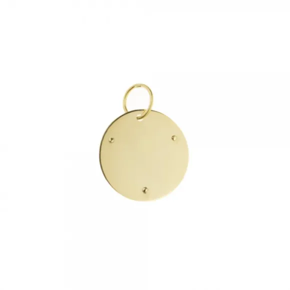 Medalla Eguzkilore Oro Bicolor 15mm