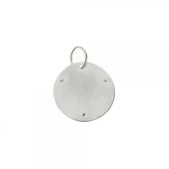 Medalla Eguzkilore Oro Blanco 18mm