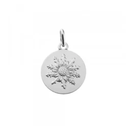 Medalla Eguzkilore Plata 16mm Personalizable