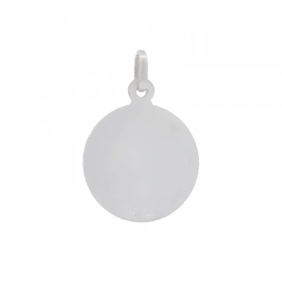 Medalla Virgen del Carmen Plata 20mm