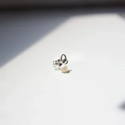 Mini Trepador Oro Blanco y Perla