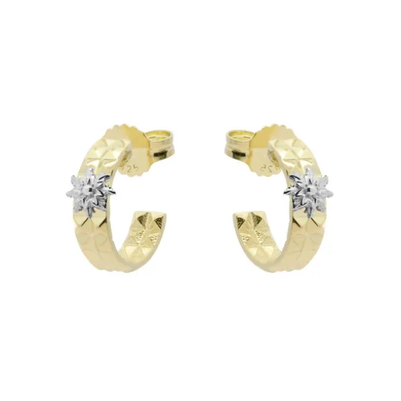 Pendientes Aro Aiora Plata Dorada 20mm