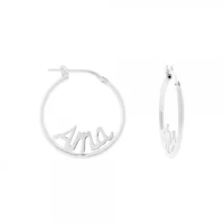 Pendientes Aro Ama Plata