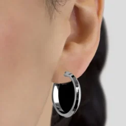 Pendientes Aro de Rutenio 30mm