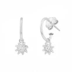 Pendientes Aro Eguzkilore Plata 15mm