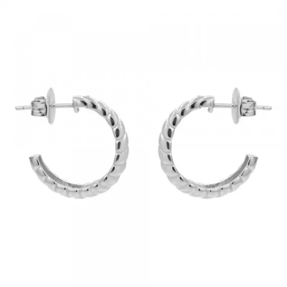 Pendientes Aro Grecia Plata 20mm