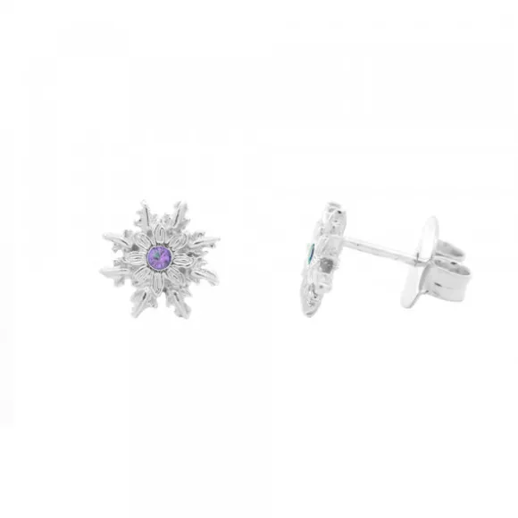 Pendientes Basic Colors Plata y Amatista