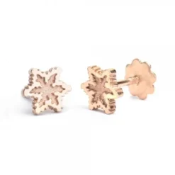 Pendientes Bebé Eguzkilore Oro Rosa 5mm