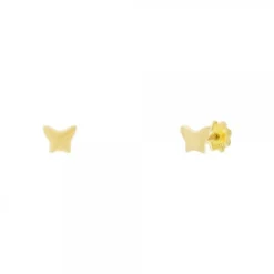 Pendientes Bebé Mariposa Oro 4mm