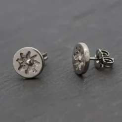 Pendientes Black de Rutenio