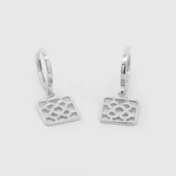 Pendientes Cripa Baldosa Bilbao Plata