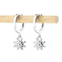 Pendientes Cripa Eguzkilore Plata 11mm