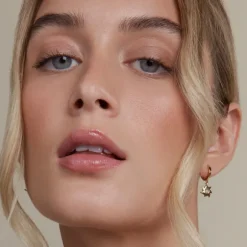 Pendientes Cripa Mountain Plata Dorada