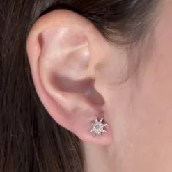 Pendientes Eguzkilore Plata 11mm