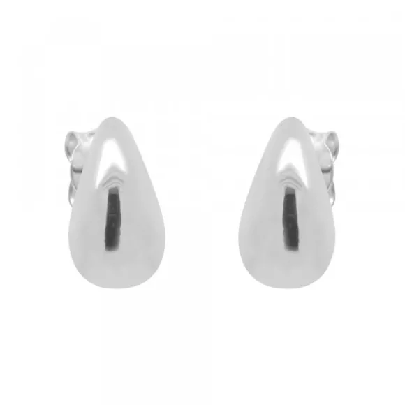 Pendientes Gota Plata 15mm