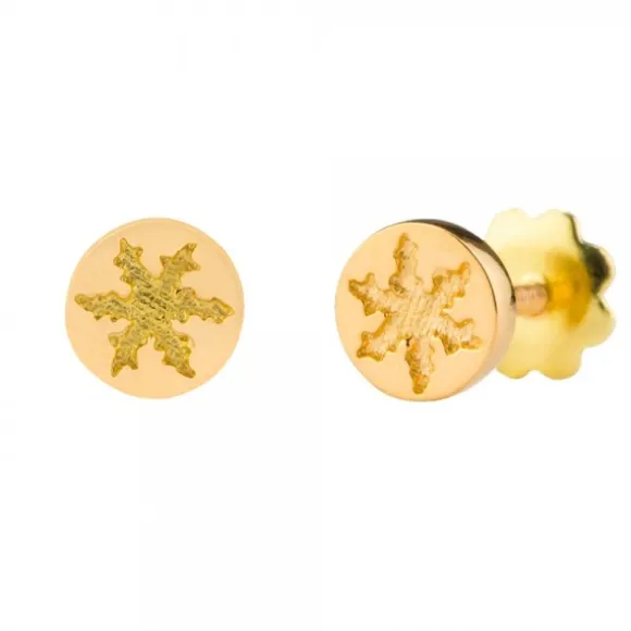 Pendientes Infantiles Redondos Oro 5mm
