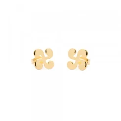 Pendientes Lauburu Oro 9mm