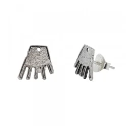 Pendientes Mano de Irulegi Plata