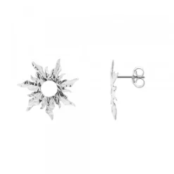 Pendientes Mountain Brillo Plata