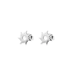 Pendientes Mountain de Plata