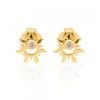 Pendientes Mountain Oro y Brillante