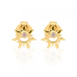 Pendientes Mountain Oro y Brillante