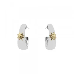 Pendientes Olatu Bombé Plata