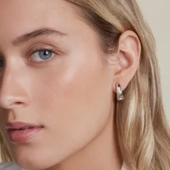 Pendientes Olatu Bombé Plata