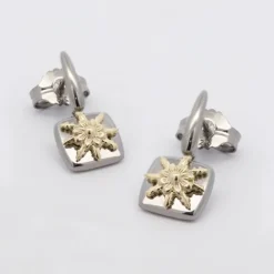 Pendientes Q2 Largos Eguzkilore Dorado